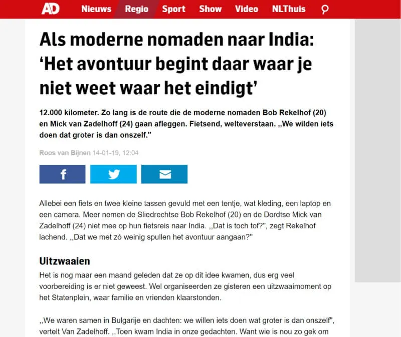 AD artikel