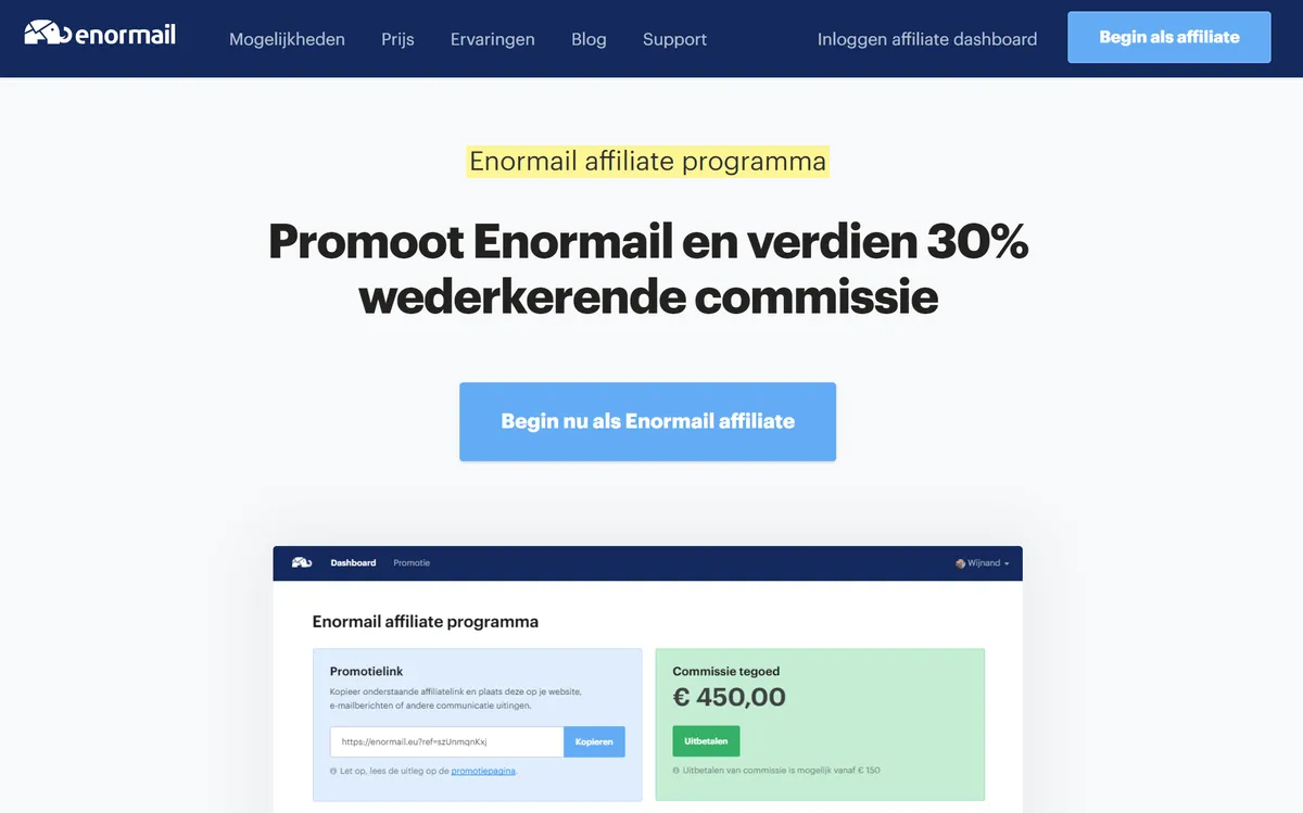 Affiliate Enormail Affiliate Enormail