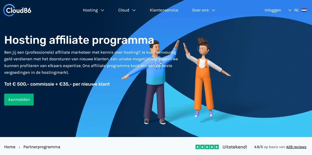 Cloud86 partner programma Cloud86 partner programma