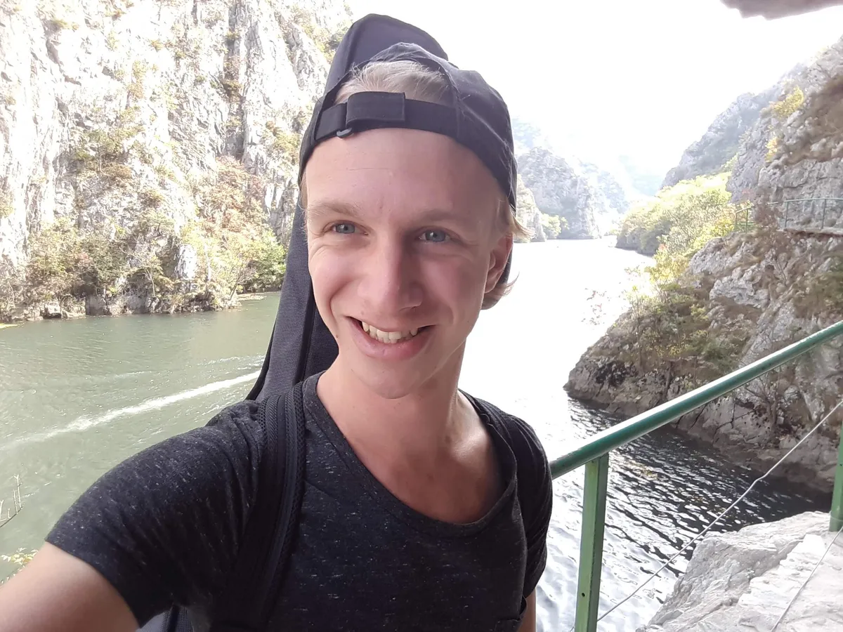 Micky onderweg in Macedonië