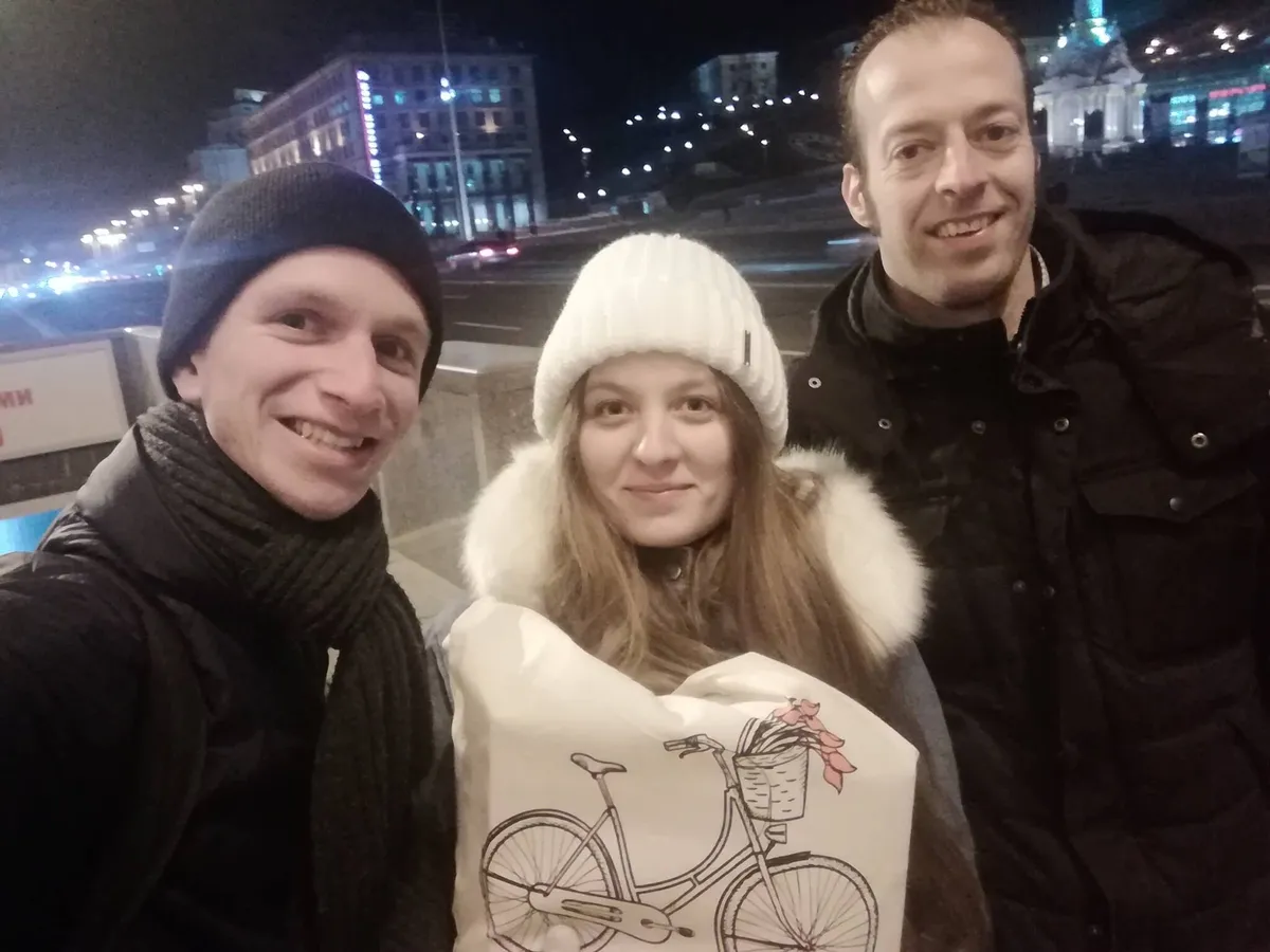 Een spontane ontmoeting in Kiev (GRAPPIG verhaal)