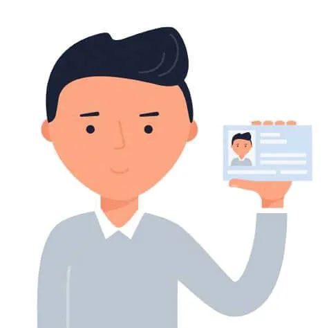 Verificatie paspoort selfie