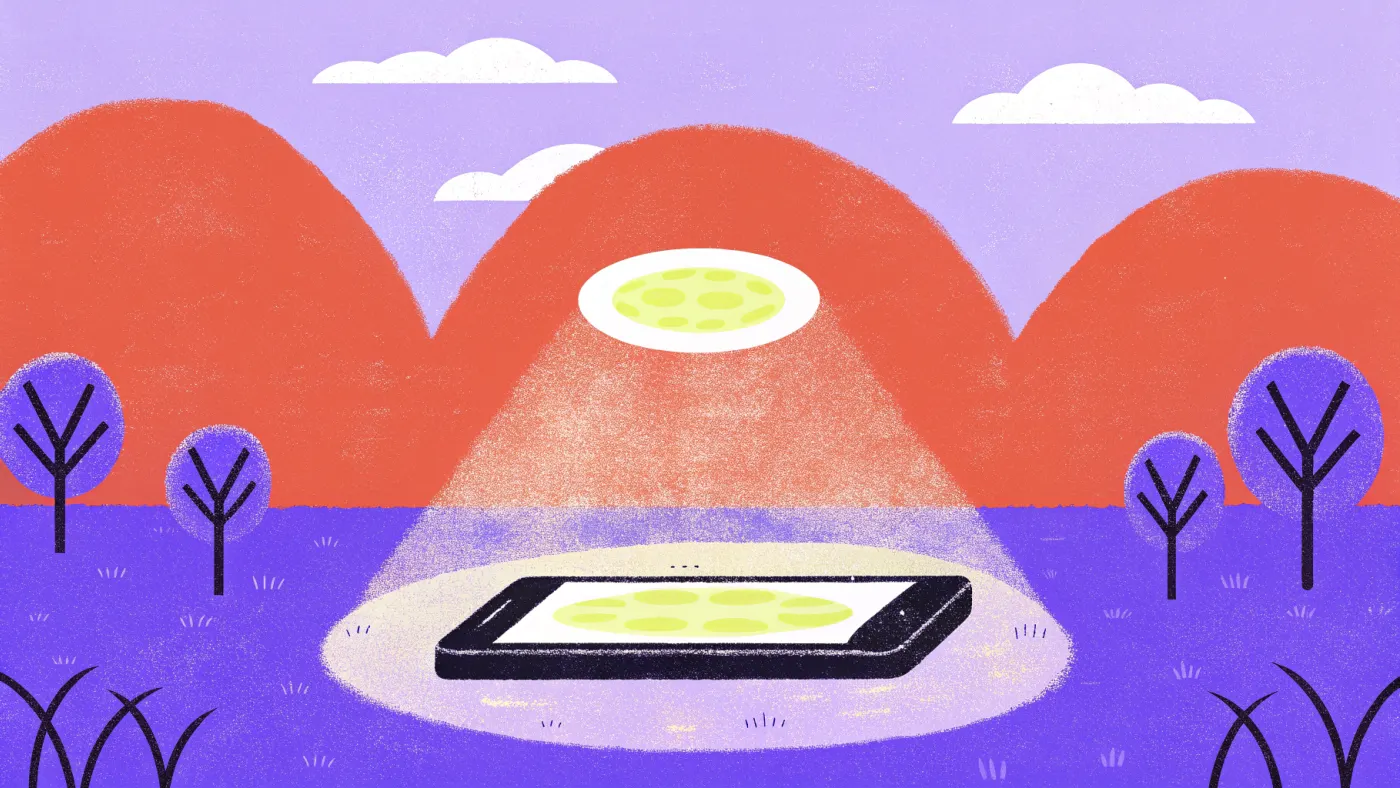 De digitale euro: contant geld van de centrale bank, maar dan op je telefoon Een euromunt die is opgebouwd uit gloeiende pixels van licht